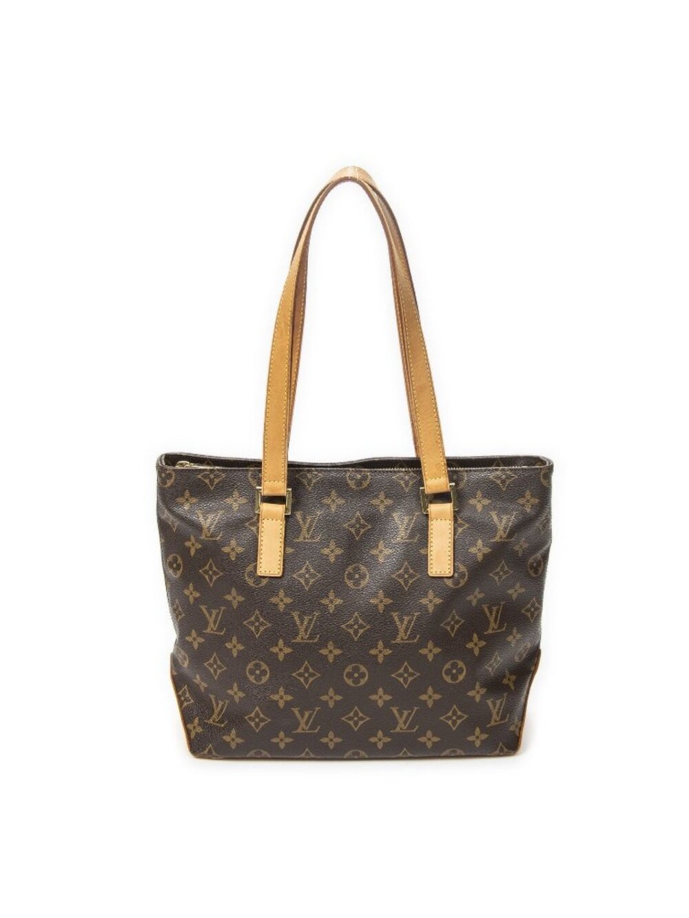 Louis Vuitton Cabas Piano Brown Monogram Canvas Tote
